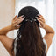 Clip de Cheveux en Métal Irregulier Élégant pour Femmes