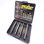 4pc/set Speed Out Core Drill bit Damaged Screw Extractor Remover Drill For Removing Any stripped screw (phillips, Flat, Hex) - Korvel