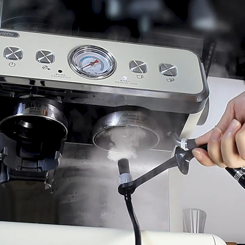 Premium Long-Handle Cleaning Brush for Coffee Machines