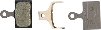 Plaquettes de frein à disque Shimano K05Ti-RX avec plaque de fond en titane