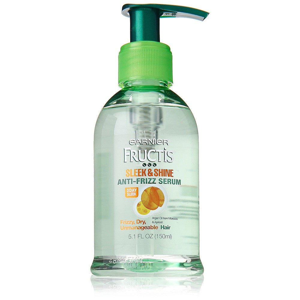 Sérum Antifrizz Garnier Fructis Sleek & Shine - 5.1 Fl Oz
