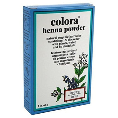 Colora Henna Powder Hair Color - Brown, 2 Oz