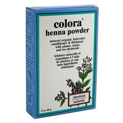 Colora Henna Powder Hair Color - Chestnut, 2 Oz