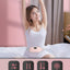 Waist Massager Warm Palace Belt Electric Heating Uterus Acupoints Vibrating Massage Relieve Menstrual Pain Portable USB Charging - Korvel