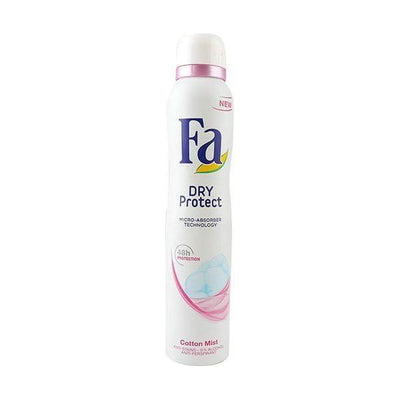 Fa Dry Protect Cotton Mist Anti-Perspirant Spray 200ml
