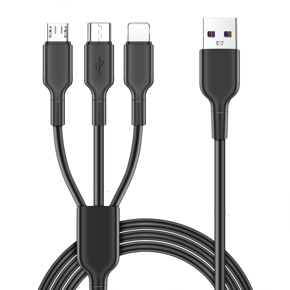 Câble USB de charge rapide 5A One to Three - 1,2 m