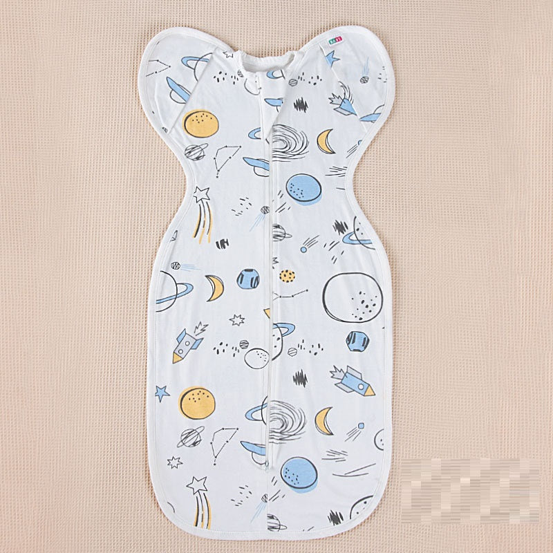 Premium Baby Cotton Anti Kick Printed Sleeping Bag