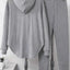 Textured Long Sleeve Hoodie and Pants Set