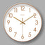 Horloge murale électronique avec calendrier 2025 - Design moderne