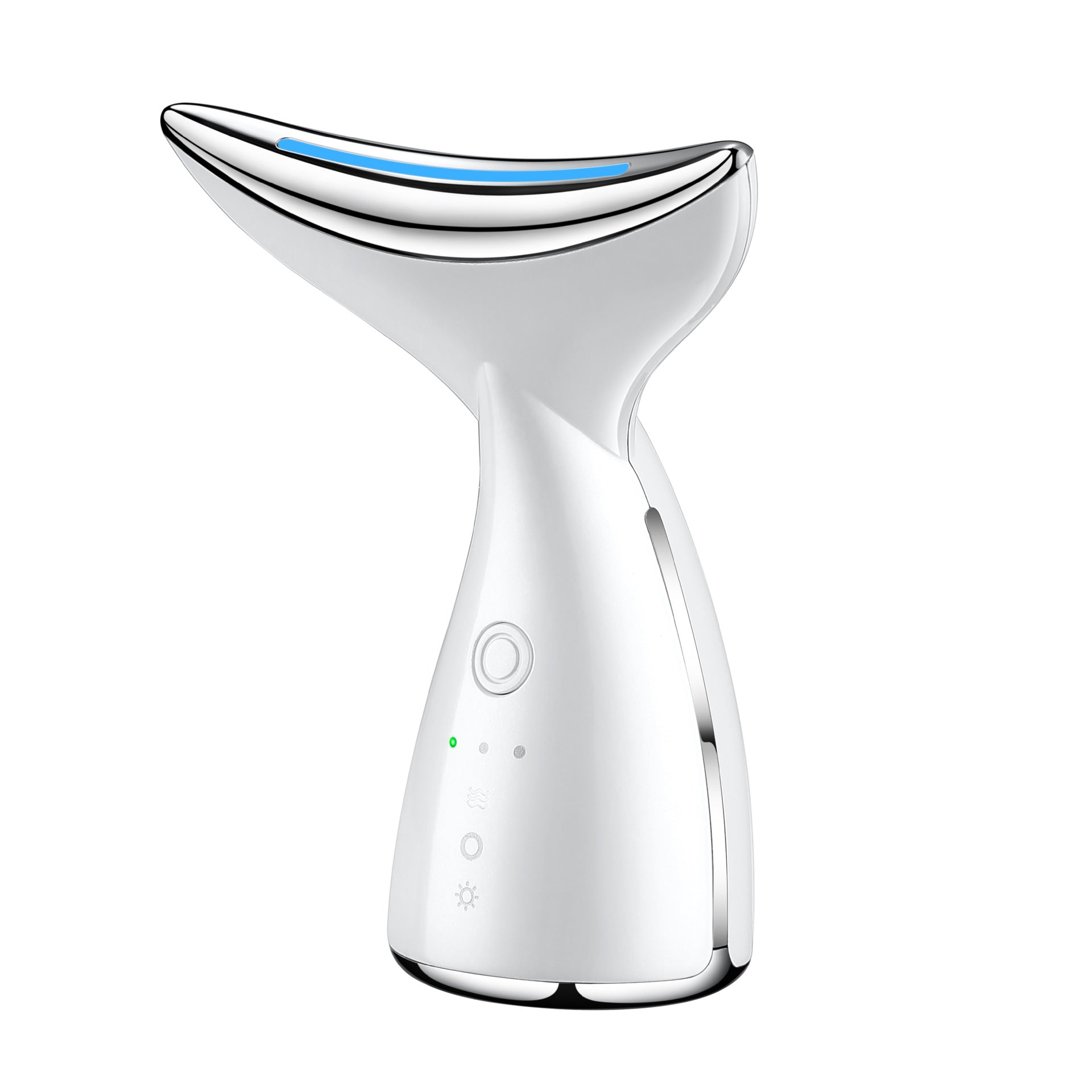 Neck Beautifying Instrument Fishtail Neck Massage To Remove Fine Lines With Color Light Micro Current Can Heat Swan Neck Electric Massage - Korvel