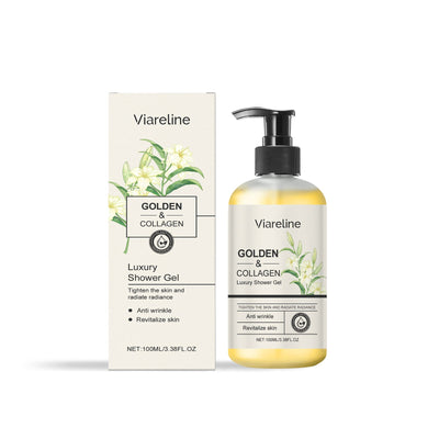 Gold Collagen Shower Gel - Fresh & Moisturizing Body Wash