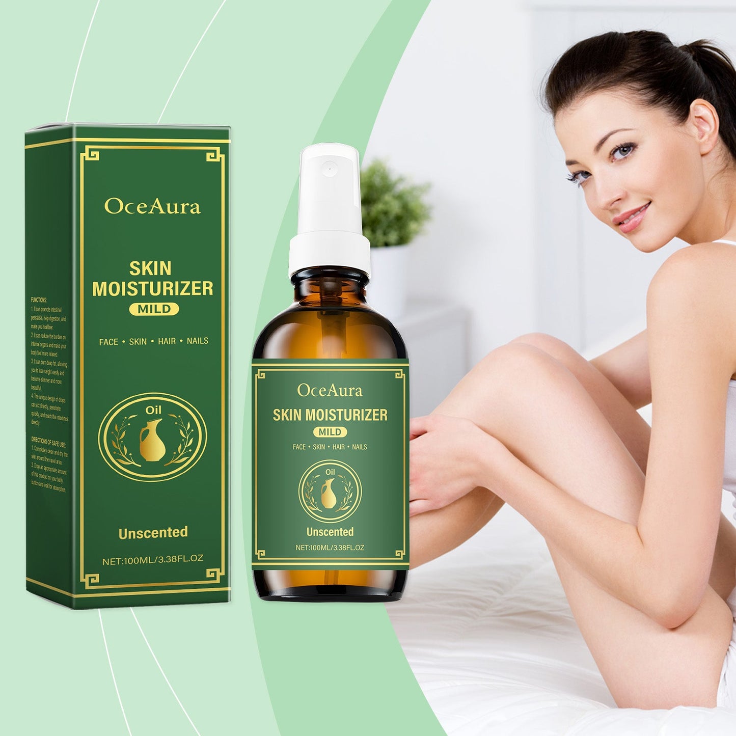 Body Moisturizing Care Oil Daily Skin Care Nourishing And Hydrating Body Care Oil - Korvel
