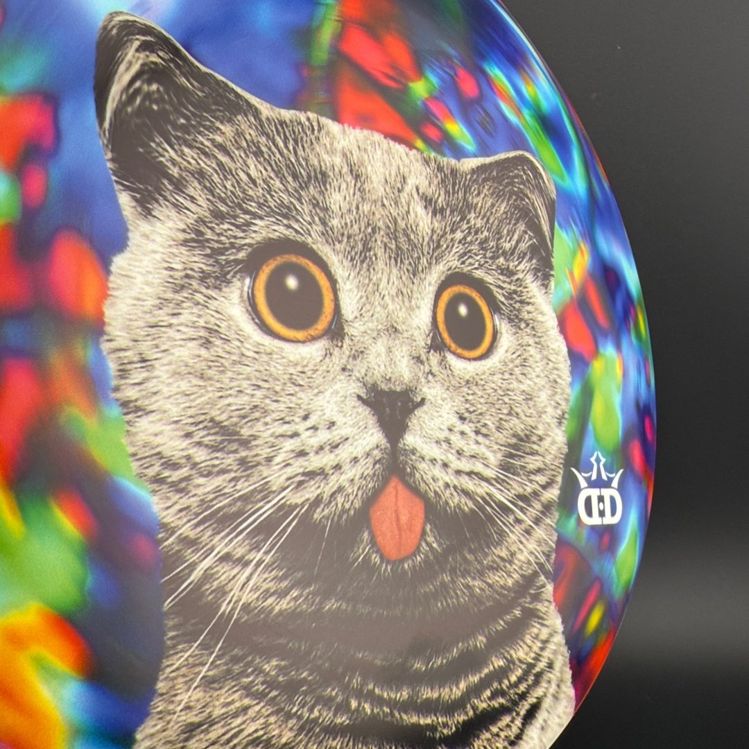 Fuzion Judge - DyeMax - Space Kitty Trippin Disco Golf Putter