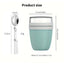 Portable Yogurt Cereal Cups with Lids for On-the-Go Meals