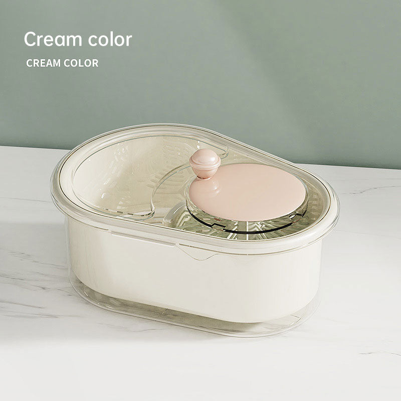 Fruit and vegetable washer drain basket household washing machine kitchen ingredients washing basket - Korvel