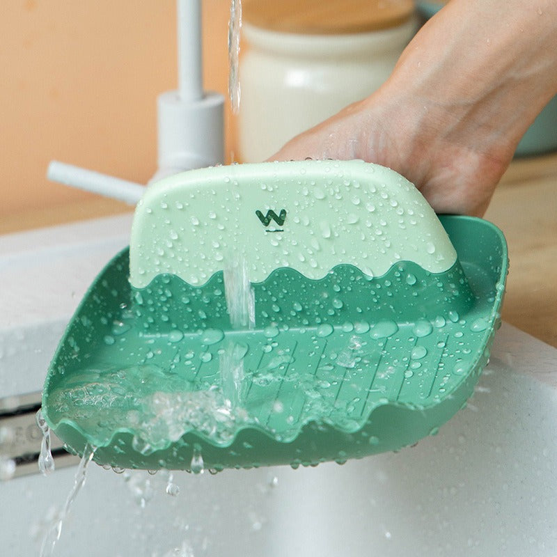 Bowl shovel holder household soup spoon mat chopsticks pot lid storage kitchen storage rack countertop rack - Korvel