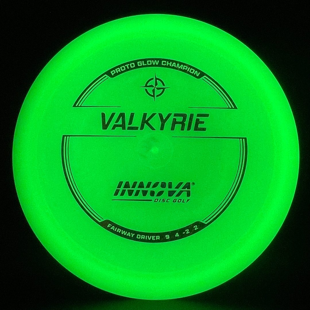 Proto Glow Champion Valkyrie Disc Golf Driver