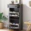 Organizador de Entrada Funcional ONTREND con 2 Cajones Plegables - Gris