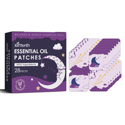 Essential Oil Goodnight Patch, Helps You Fall Asleep Quickly At Night And Relieves Body Muscle Fatigue And Stress Sleep Patch - Korvel