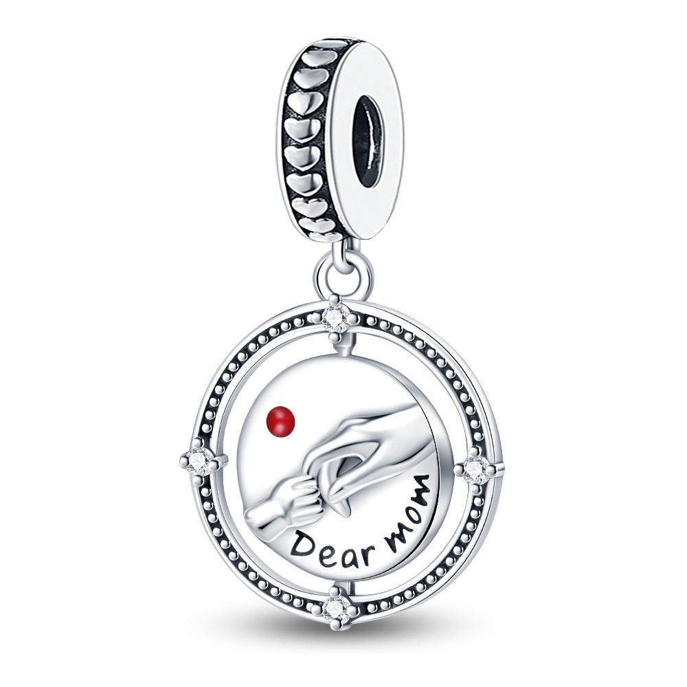 Heart-Shaped Blessing Pendant for Mother's Day