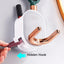 Wall Mounted Hair Dryer Holder Foldable Bathroom Wall Organizer Storage Holder Home Hair Brush Storage Bracket Hair Dryer Rack - Korvel