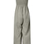 Smocked Spaghetti Strap Wide Leg Jumpsuit - Korvel