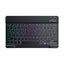 Suitable for iPad gradient luminous wireless keyboard and mouse set tablet Bluetooth keyboard - Korvel