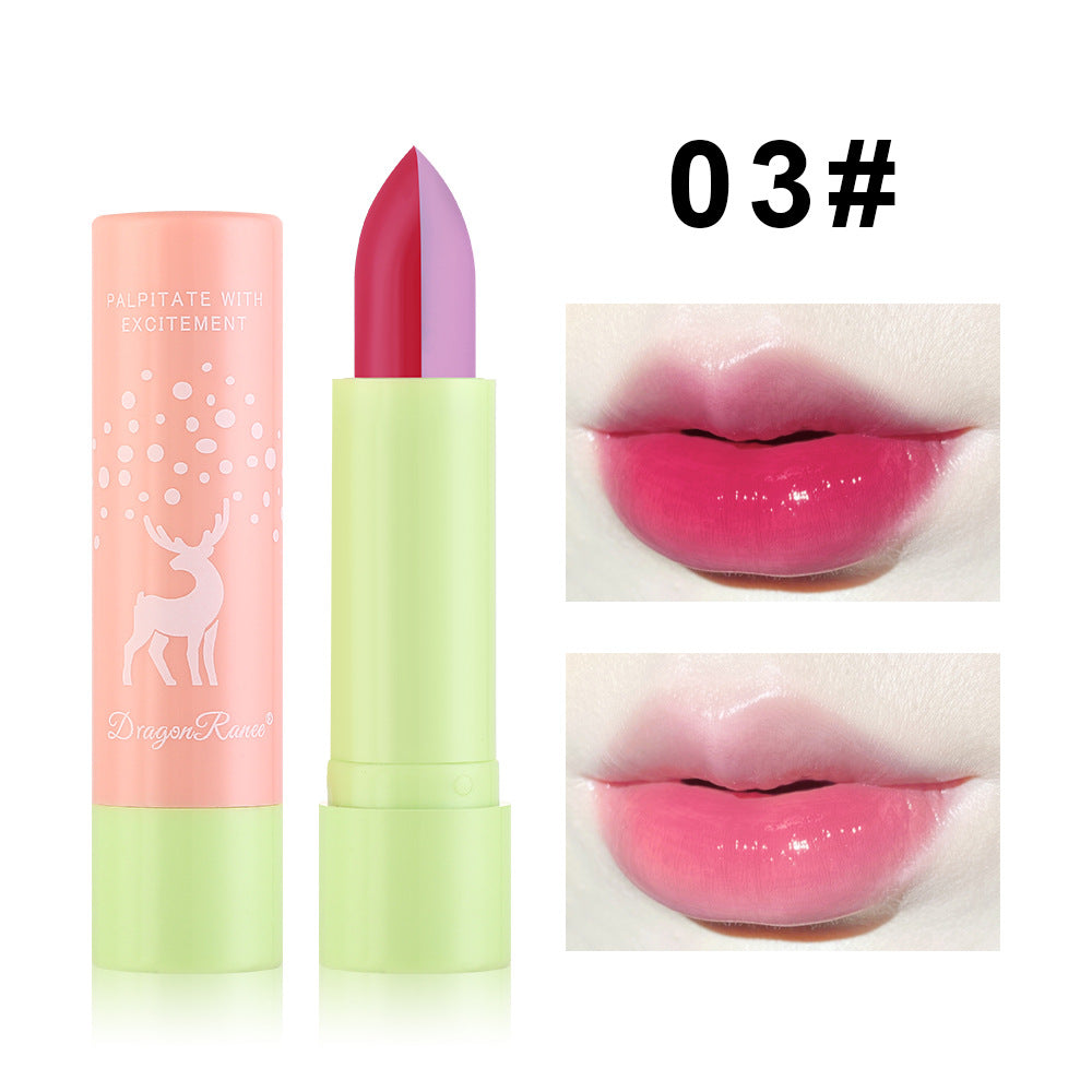 Macaron Color Changing Lipstick - Lasting Moisture & Warm Hues