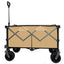 Collapsible Folding Wagon Push Pull Foldable Beach Wagon Cart - Korvel