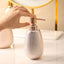 Rose Gold Ceramic Tooth Brushing And Washing Set 4 Pieces - Korvel