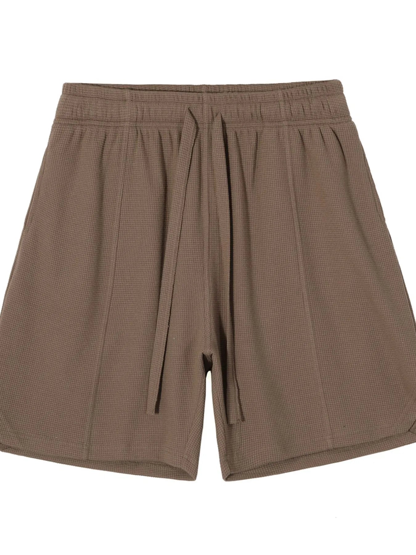 Men's Drawstring Pocketed Jogger Shorts
