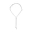 Bracelet Bolo Ajustable en Argent Sterling .925 avec Diamants