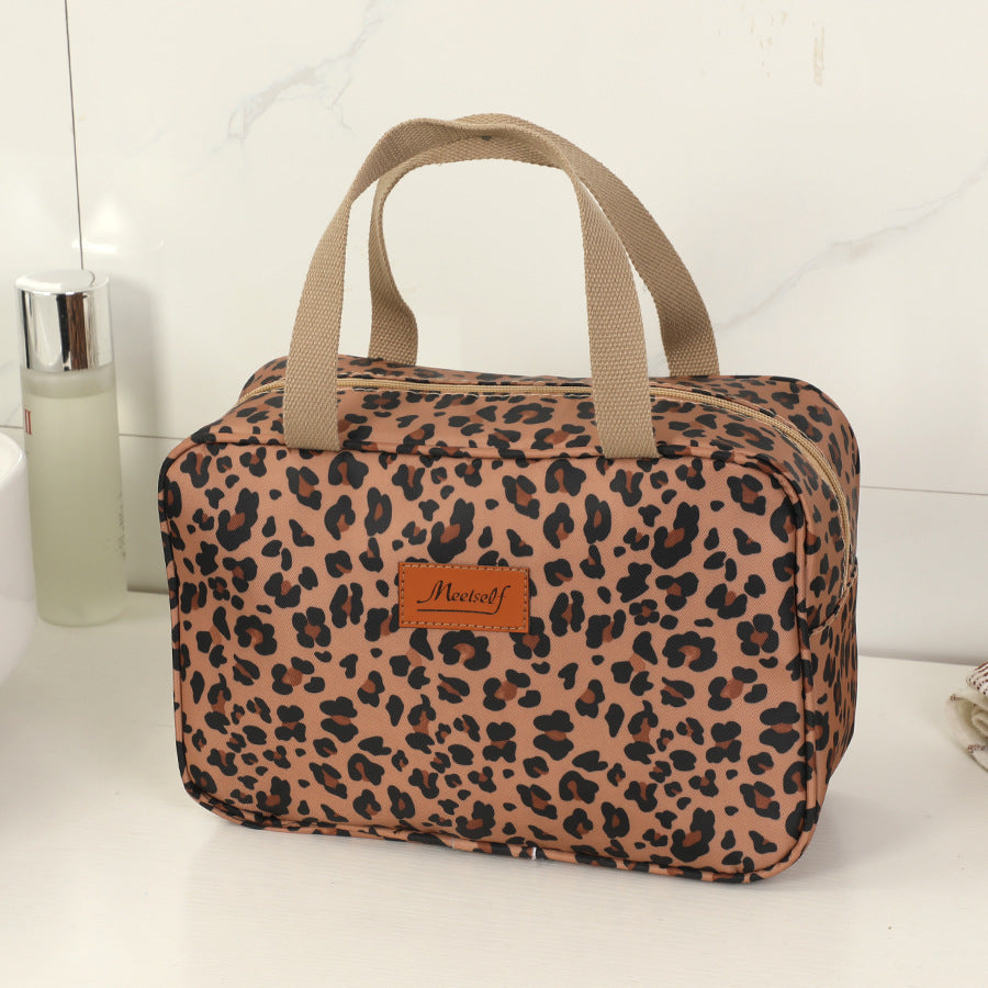 Trousse de toilette de voyage portable à haute capacité