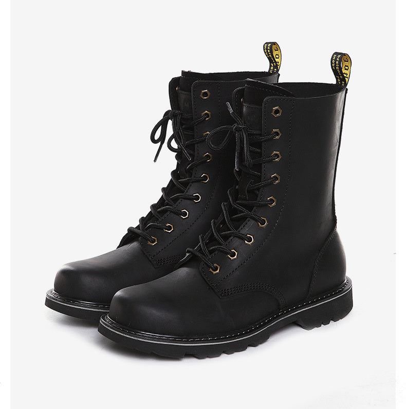 Bottes hautes de moto en plein air premium