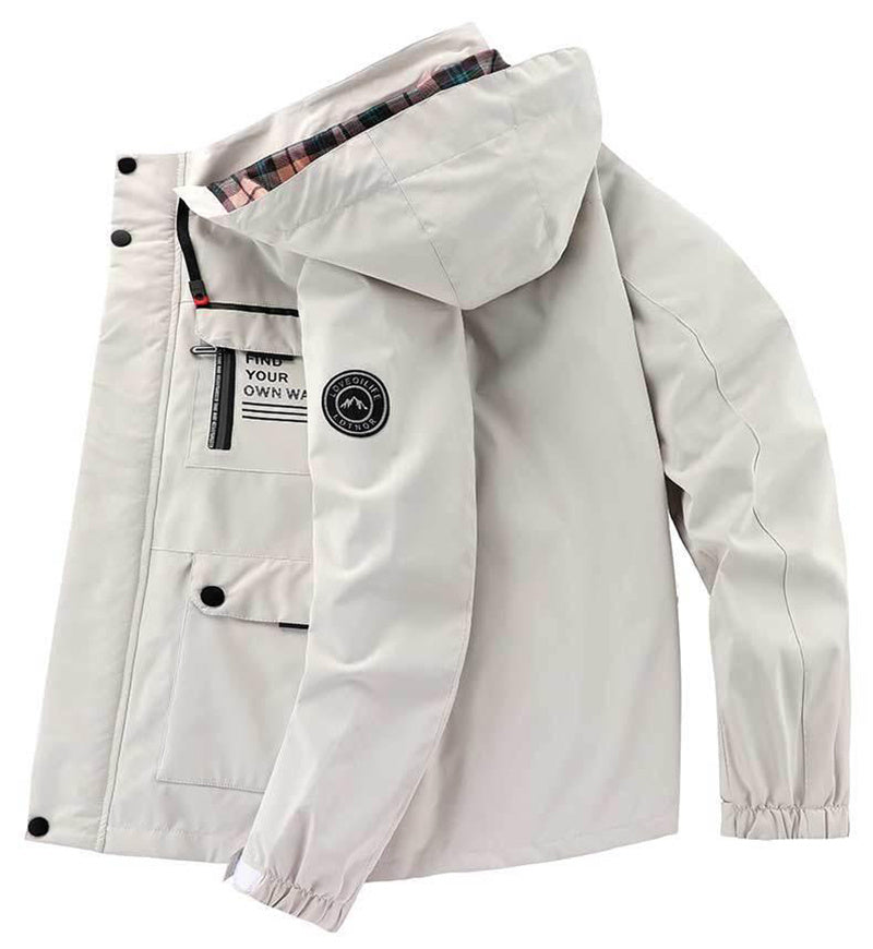 Men's Casual Hooded Parka - Warm & Windproof Jacket