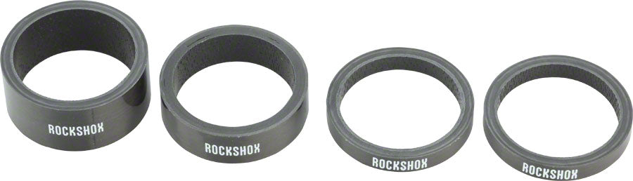 RockShox UD Carbon Headset Spacer Set - 5mm, 10mm, 15mm