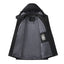 Manteau à capuche chaud grande taille pour hommes