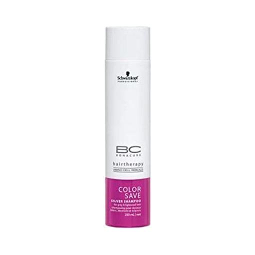 Shampoo Schwarzkopf Bonacure Color Save True Silver - 8,5 oz