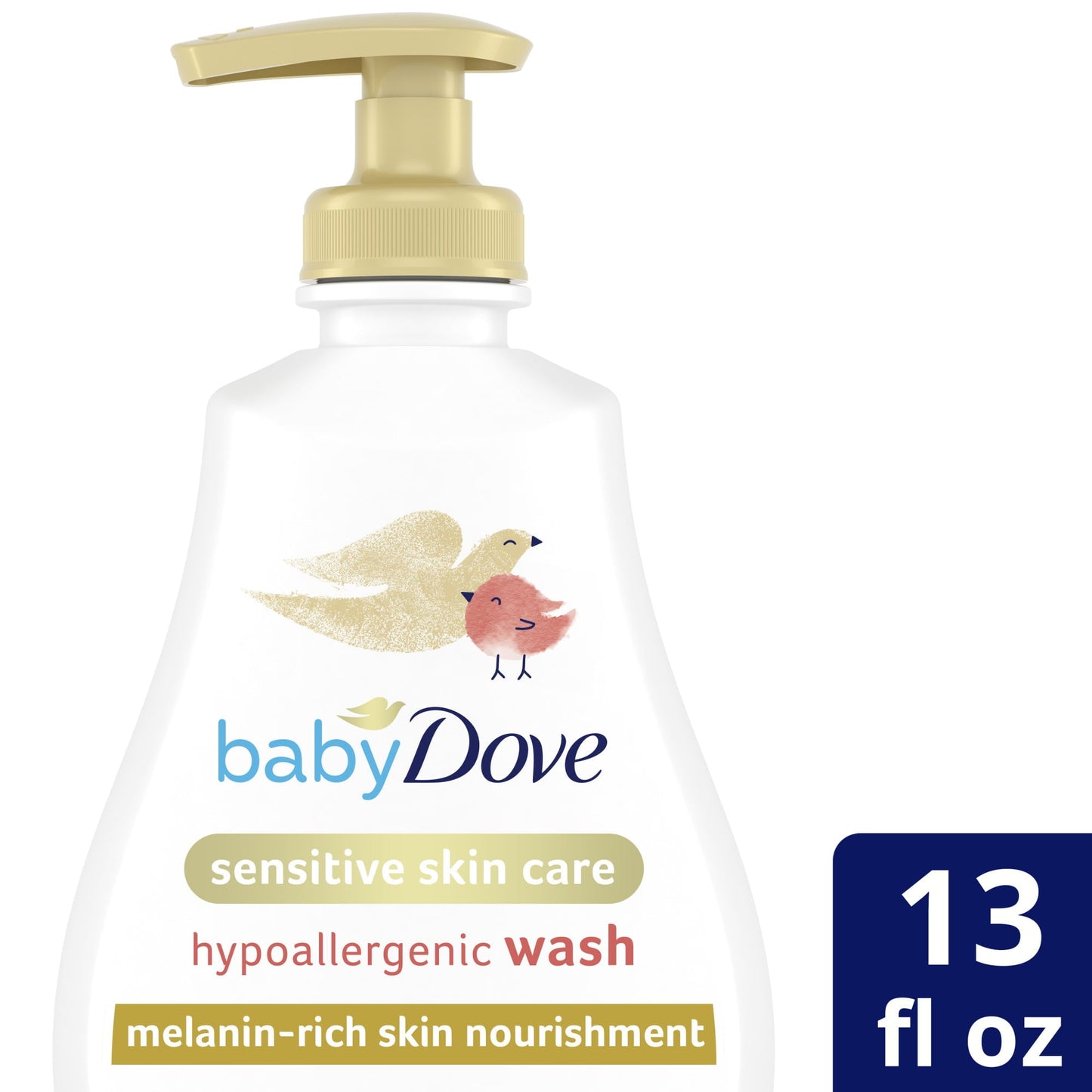 Baby Dove Sensitive Wash pour peau riche en mélanine, 13 oz