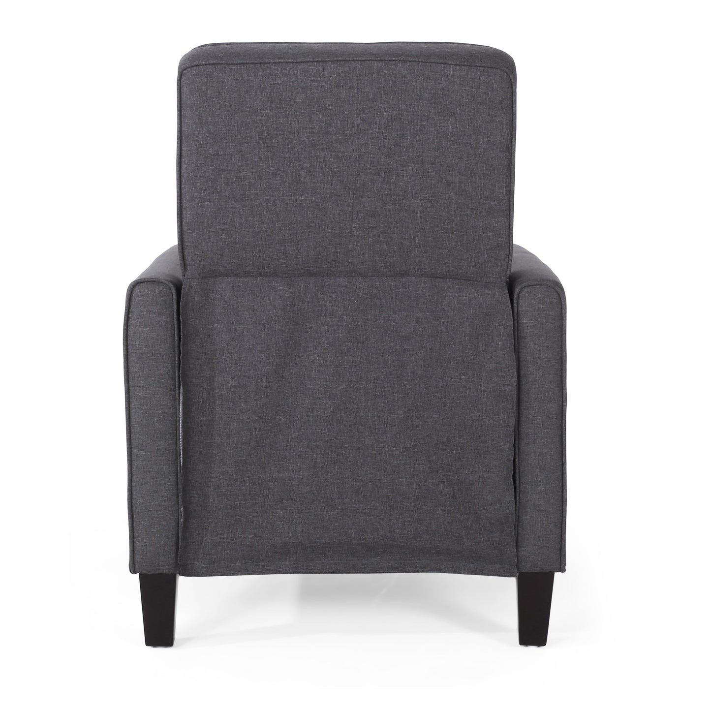Smoke Fabric Push Back Chair for Elegant Home Décor - Korvel