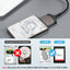 USB 3.0 to SATA Easy Drive Cable Serial Hard Disk 2.5-inch Mobile Hard Disk Adapter Cable USB Aluminum Alloy Shell - Korvel