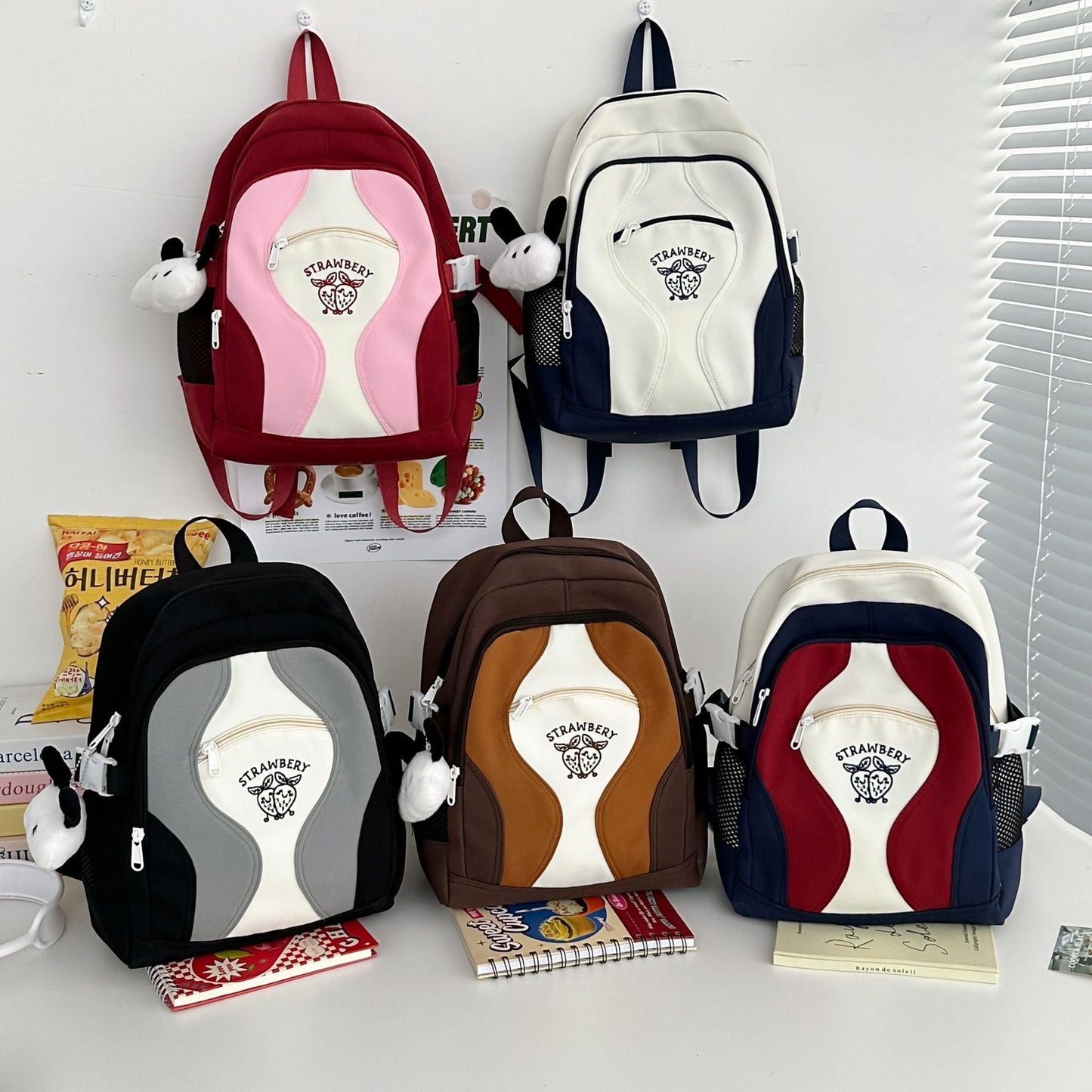 Mochila de Viaje de Gran Capacidad para Estudiantes de Secundaria