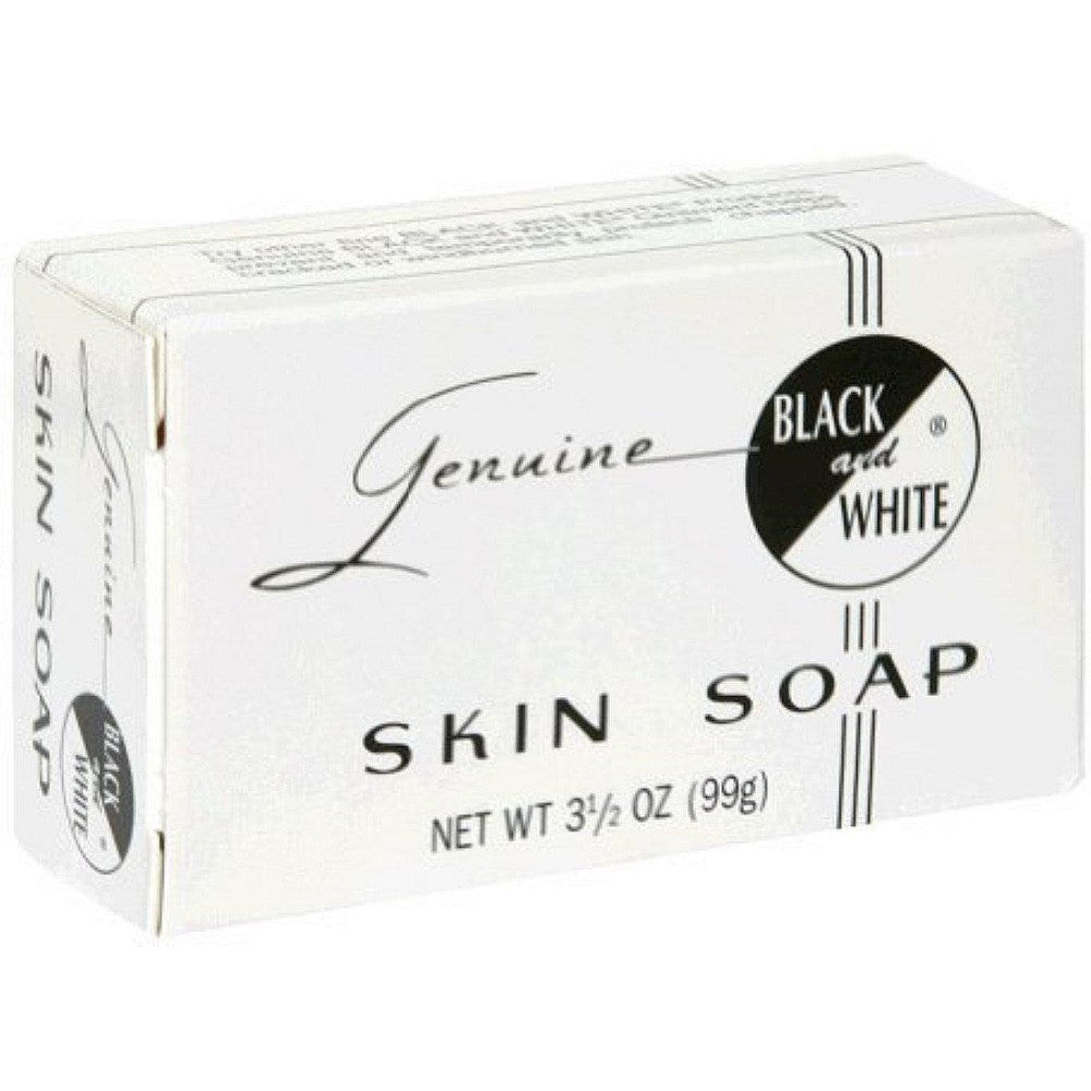 Black & White Skin Soap Bar - 3.5 Oz