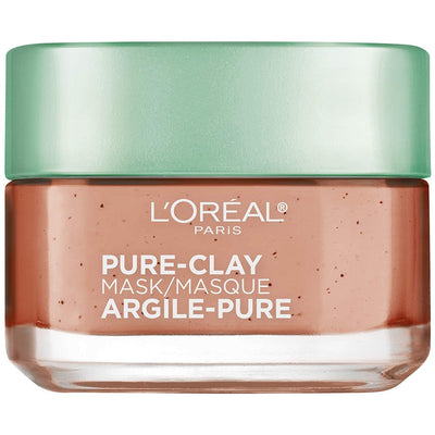 L'Oreal Paris Exfoliate & Refine Pores Pure Clay Mask - 1.7oz