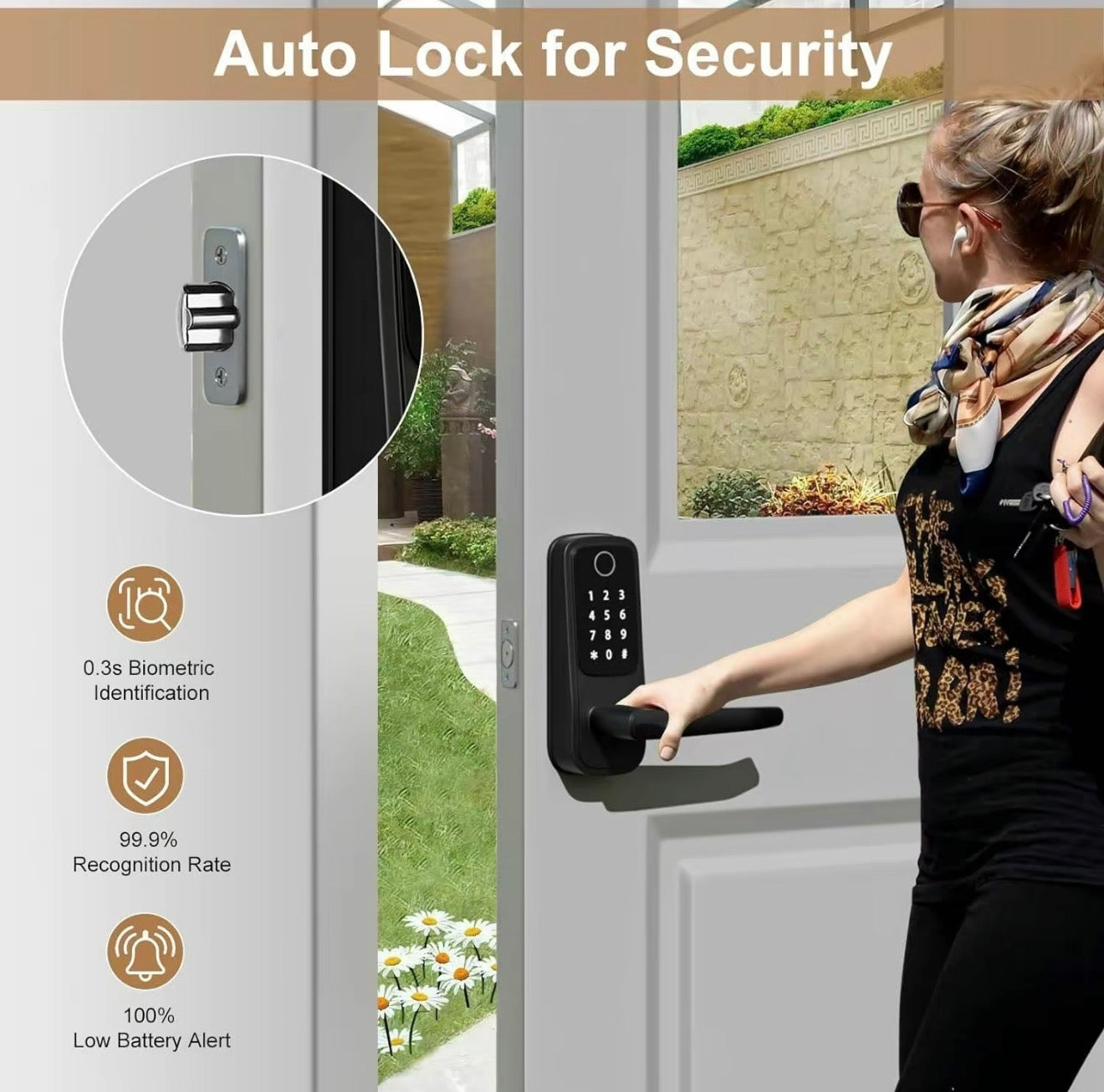 Cerradura Inteligente SecureTouch - Solución de Entrada Sin Llave