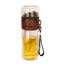 JOUDOO Tea Infuser Filter Double Wall Glass Sport Water Tumbler Portable High-temperature Transparent Water Cup Office Cup 35 - Korvel