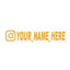 New Car Sticker User Name Custom Personalized Vinyl Decals Motorcycle For Customization Needs Remarks Car Sticker - Korvel