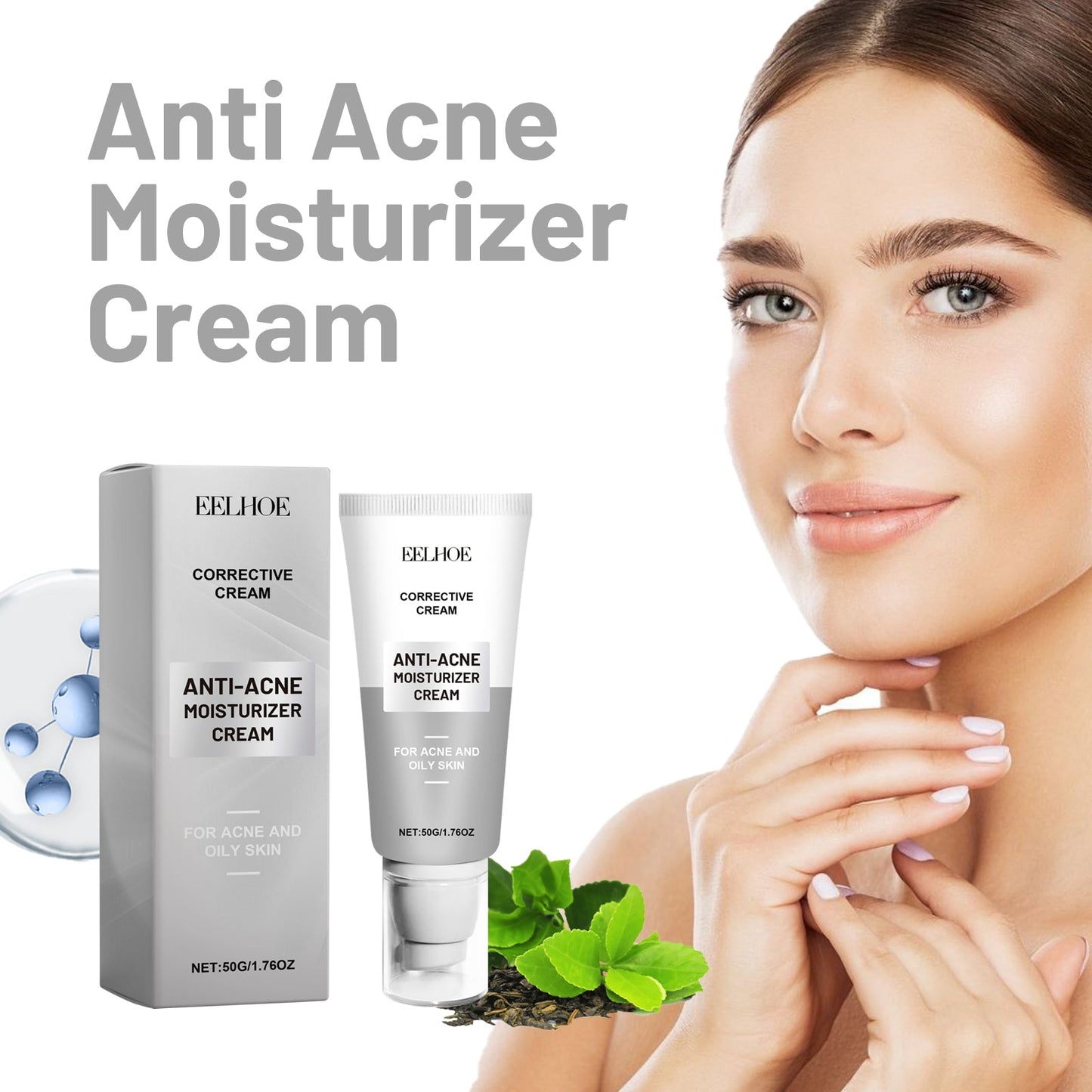 Hydrating Cream Hydrating And Lightening Facial Acne Repair Redness Hydrating And Brightening Moisturizing Cream - Korvel