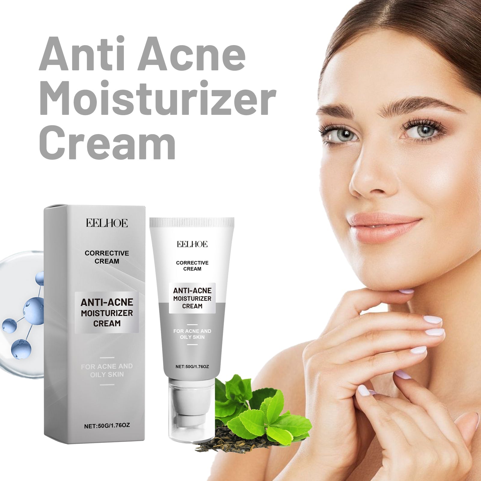 Hydrating Cream Hydrating And Lightening Facial Acne Repair Redness Hydrating And Brightening Moisturizing Cream - Korvel