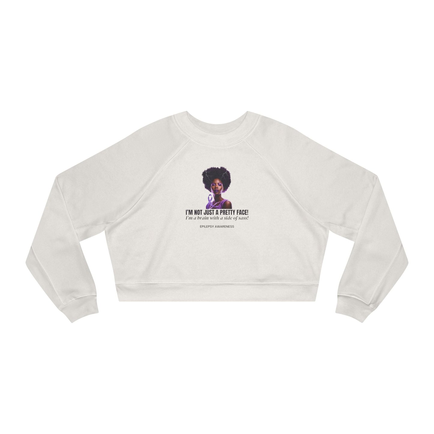 Chic & Cozy Women's Cropped Fleece Sweatshirt - Korvel